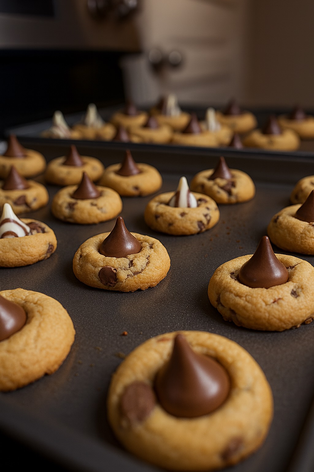 Chocolate Kiss Cookies