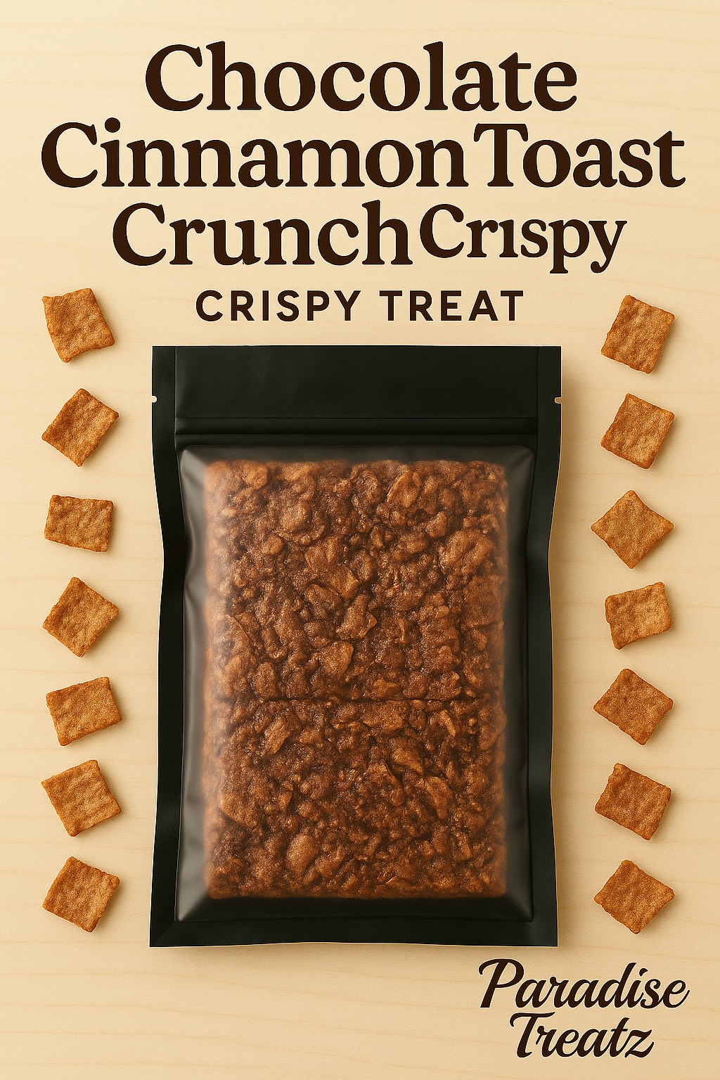 Chocolate Cinnamon Toast Crunch Crispy Treat