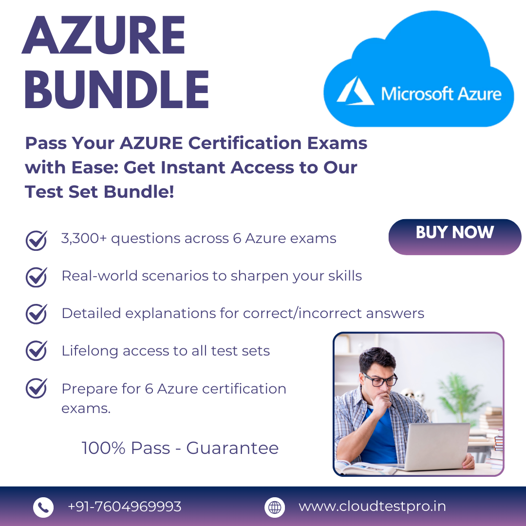 Azure Exam Success Kit: 3,300+ Questions and Detailed Explanations