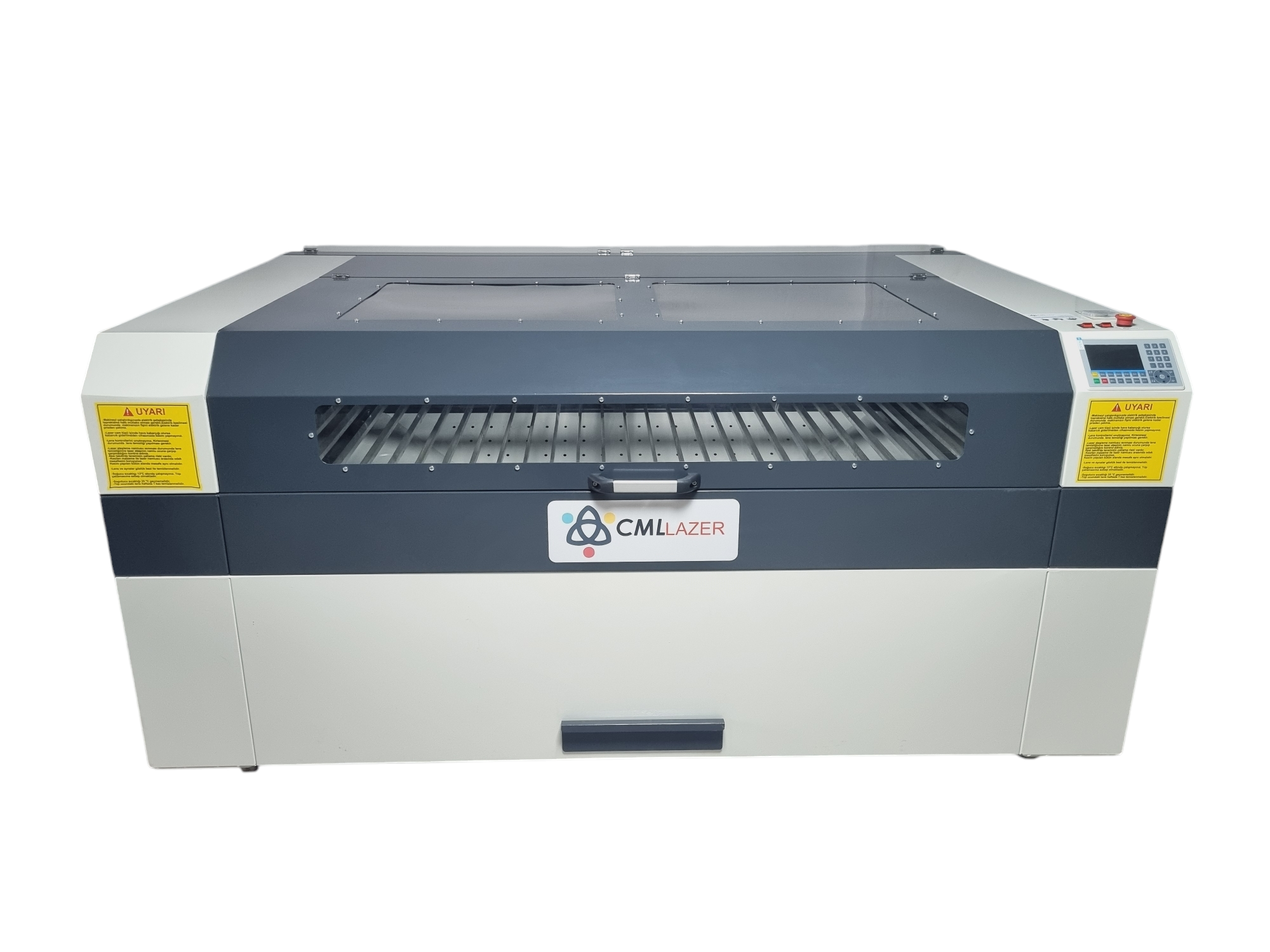 Lazer Kesim Makinesi 160x100cm 130-150W Tüplü 3 Parçaya Bölünebilir