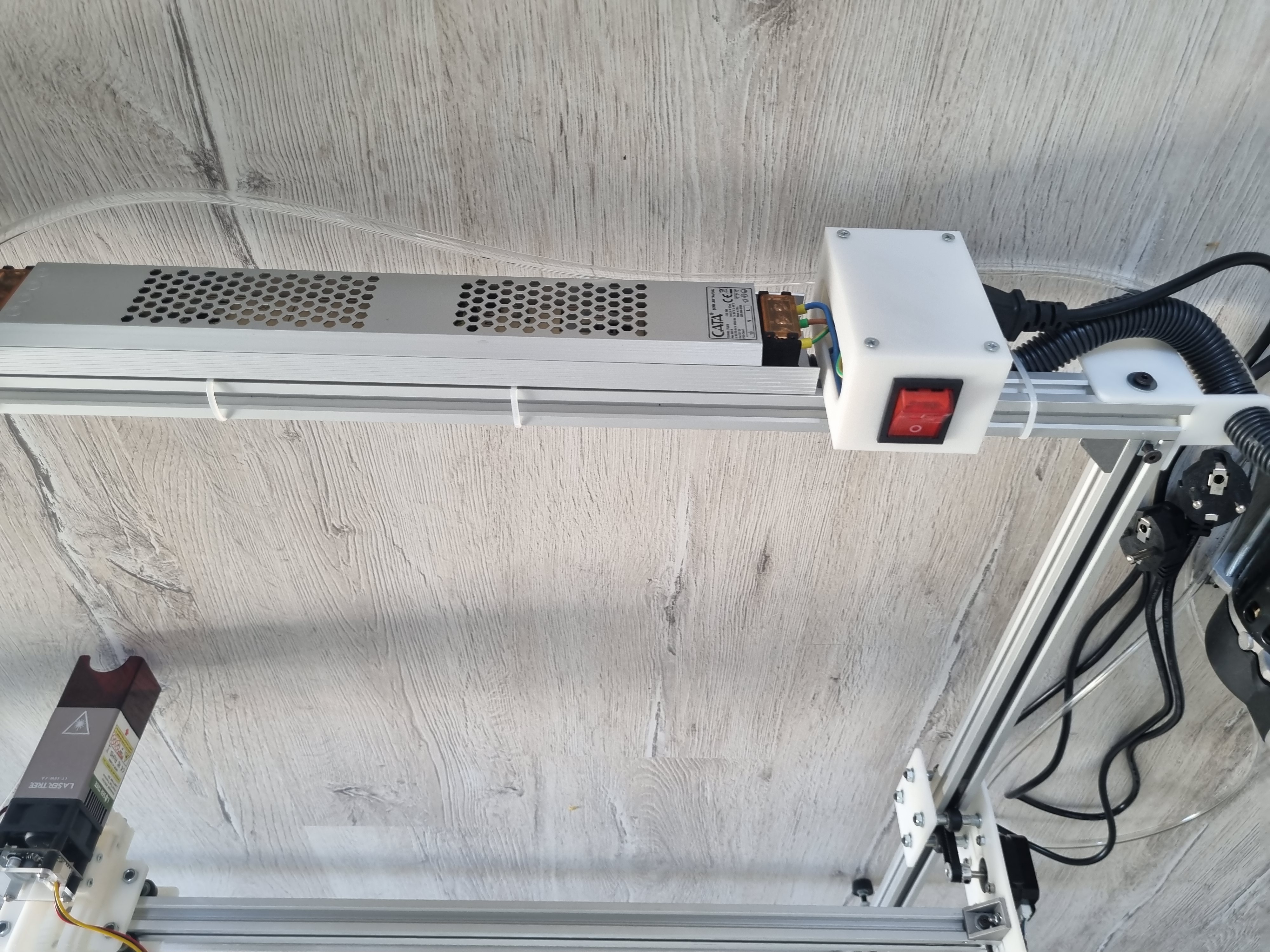 Diyot Lazer Kesim ve Markalama Makinesi 40W  Ayarlanabilir Kafa