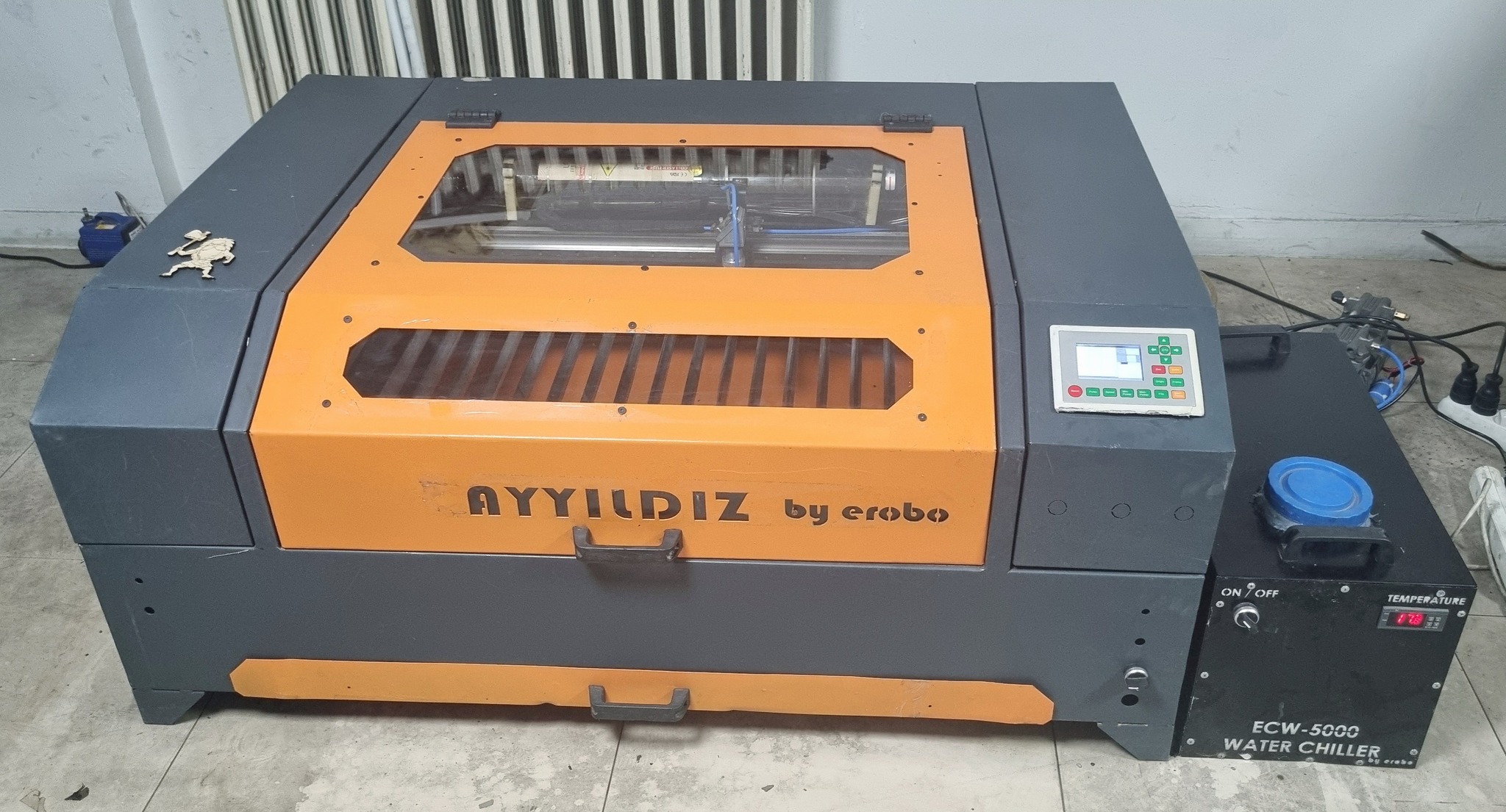 90x60cm Lazer Kesim Makinesi 100W Tüplü 