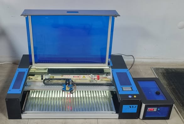 80x50cm Lazer Kesim Makinesi 50W Tüplü