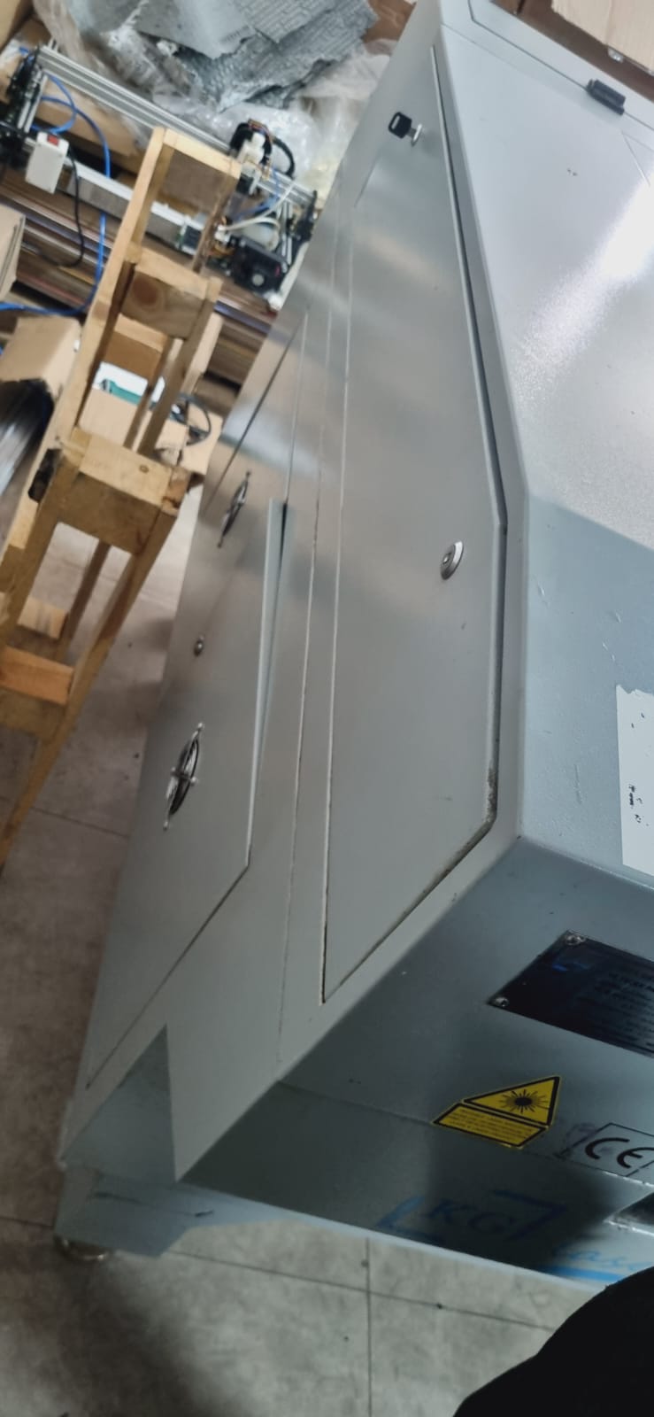 Cift Kafa 130x90cm 130-150W Tuplu Lazer Kesim Makinesi