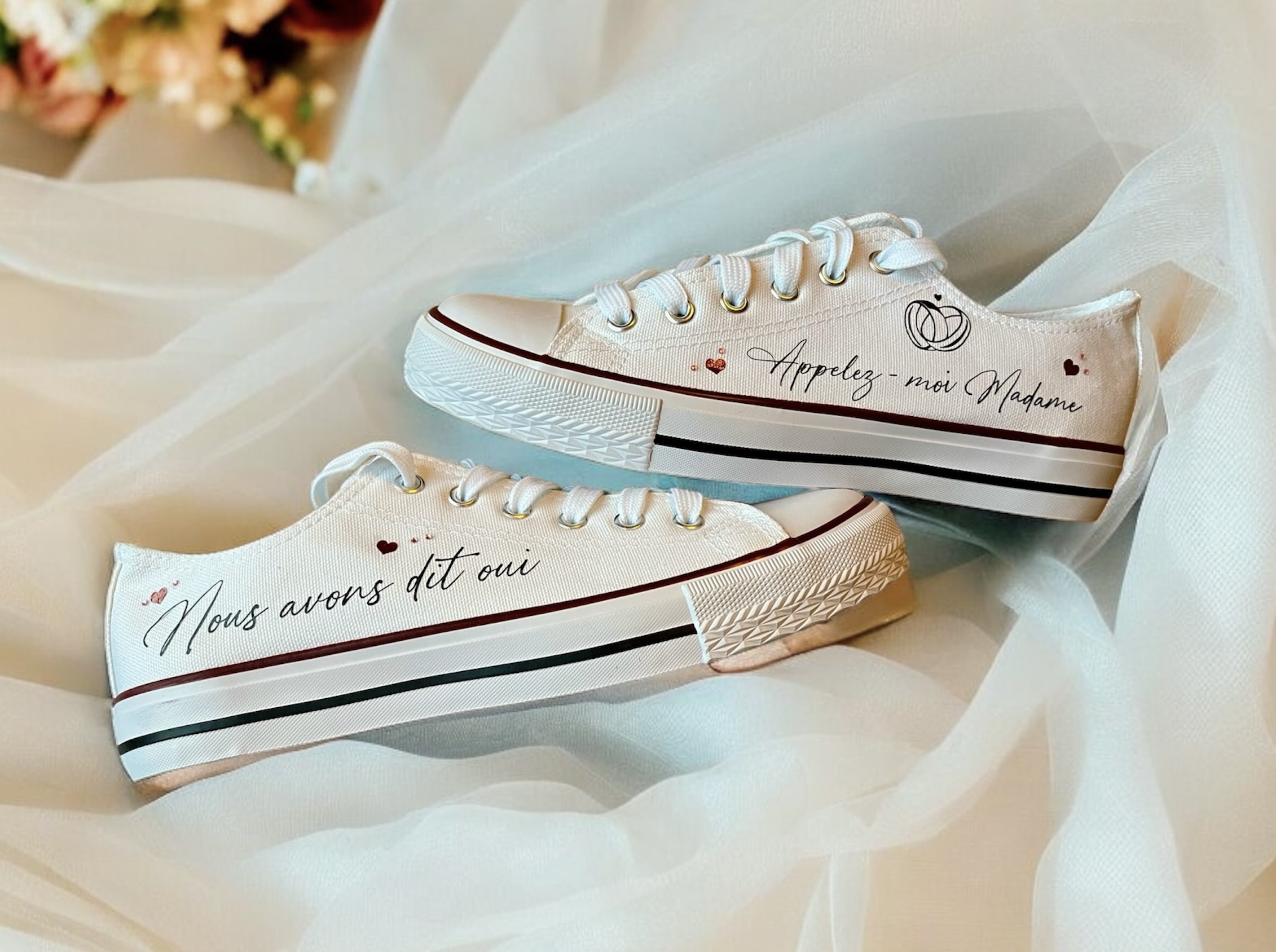 Chaussures de mariage personnalisées