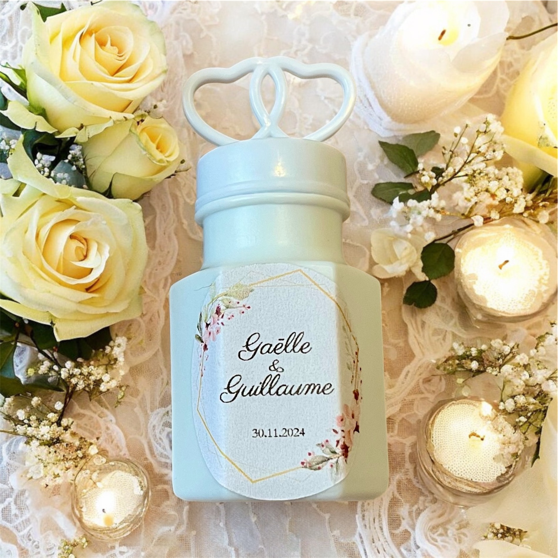 Flacon à bulle personnalisé