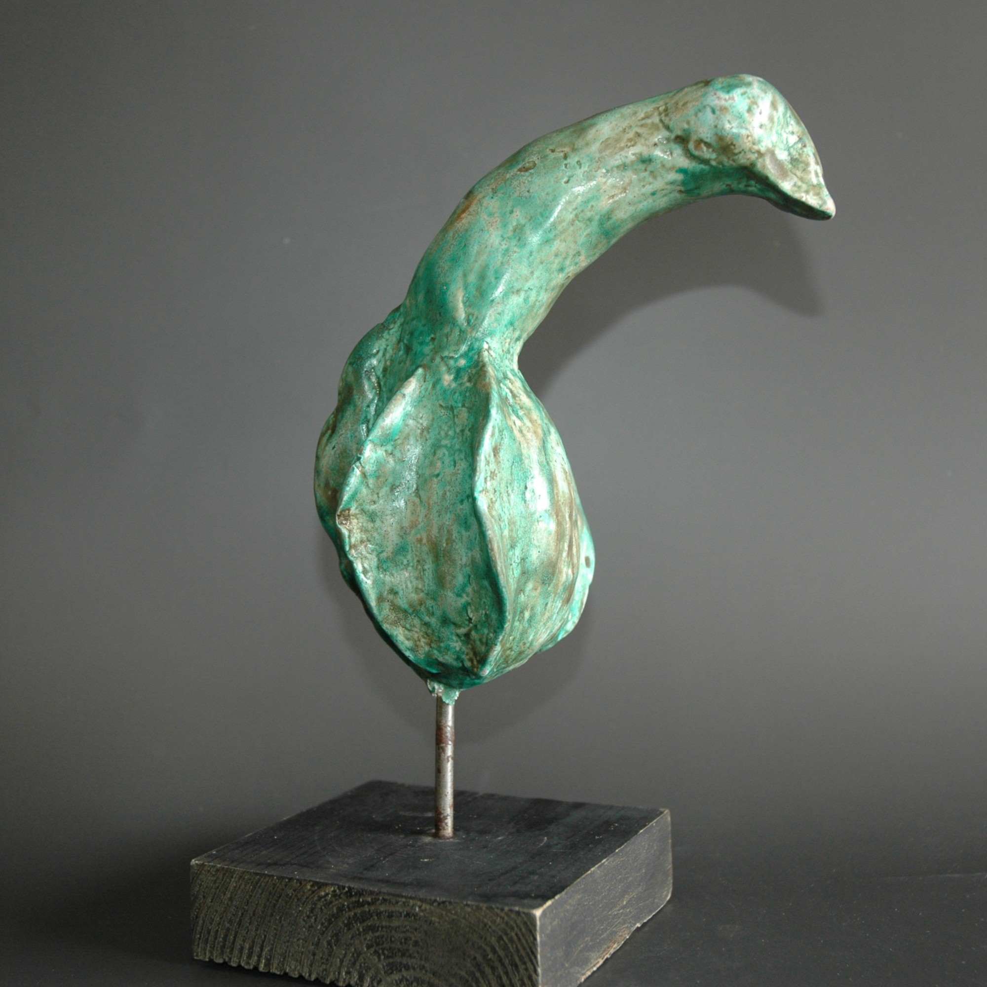 Sculpture cane Vert d'Italie
