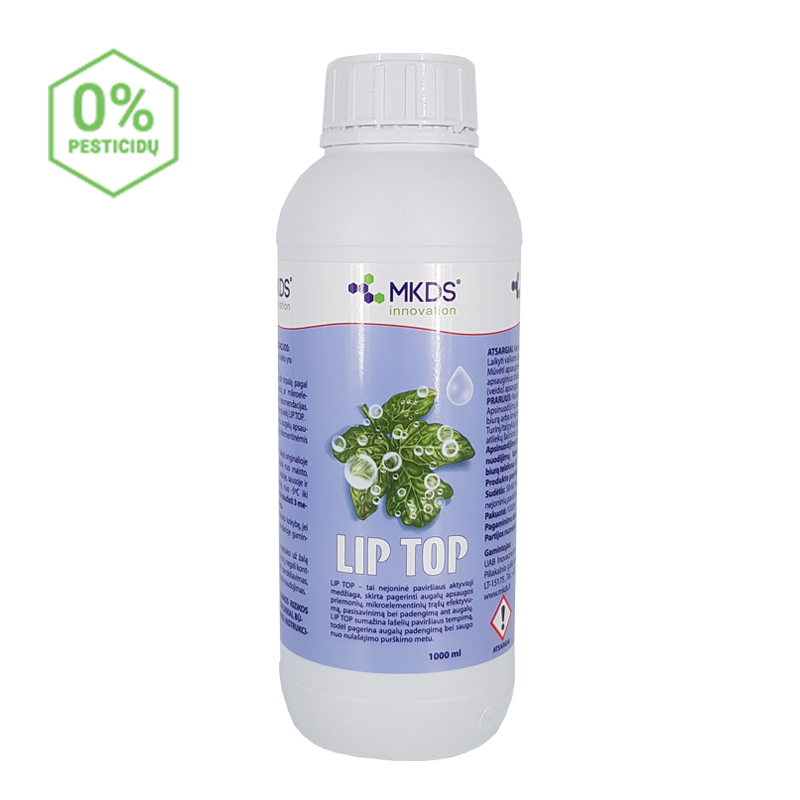 Lip Top paviršiaus aktyvioji medžiaga