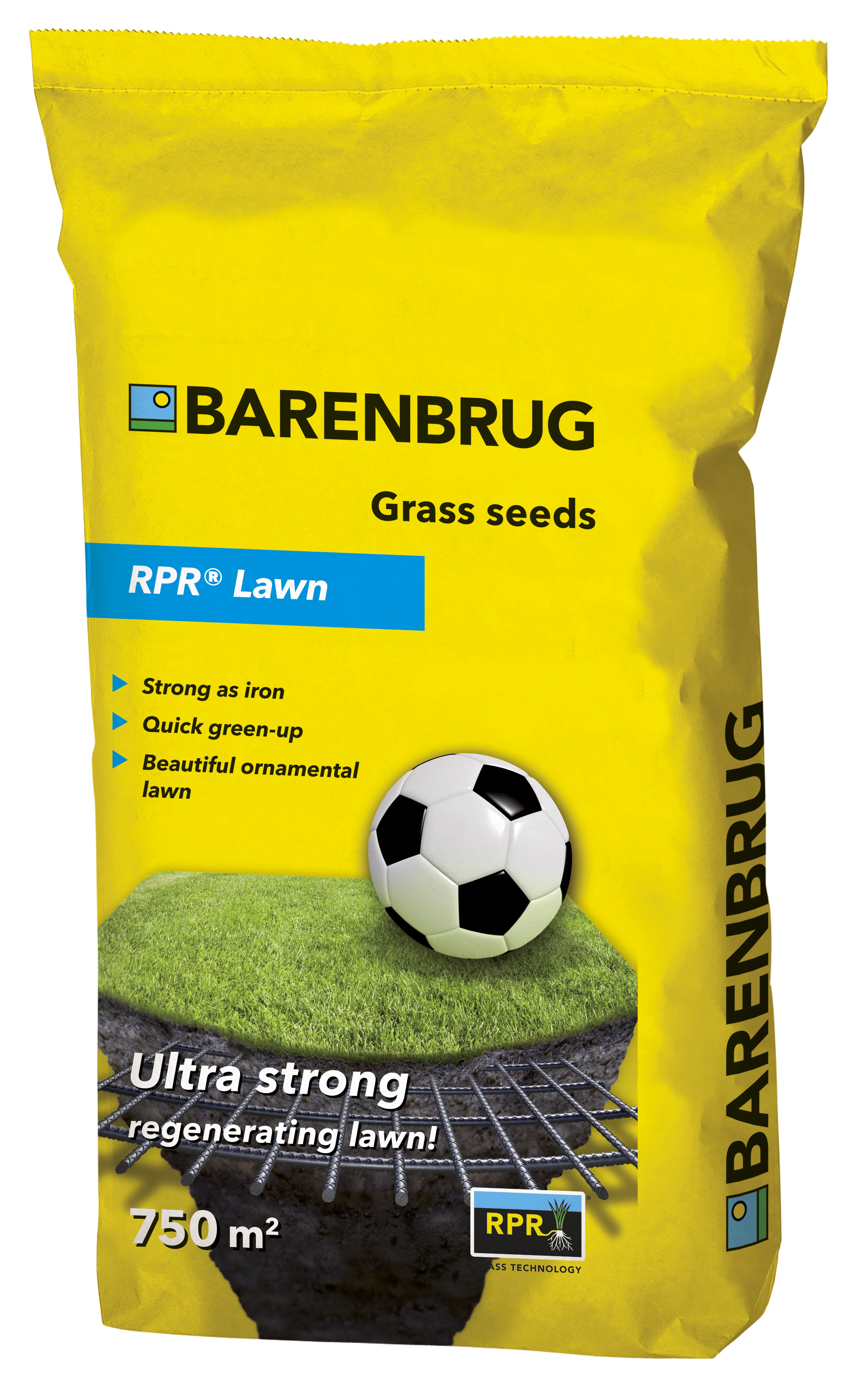 Vejos sėklos RPR Lawn, 15kg, Barenbrug