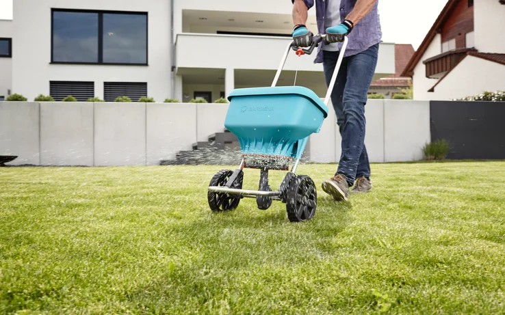 Trąšų barstytuvas GARDENA XL