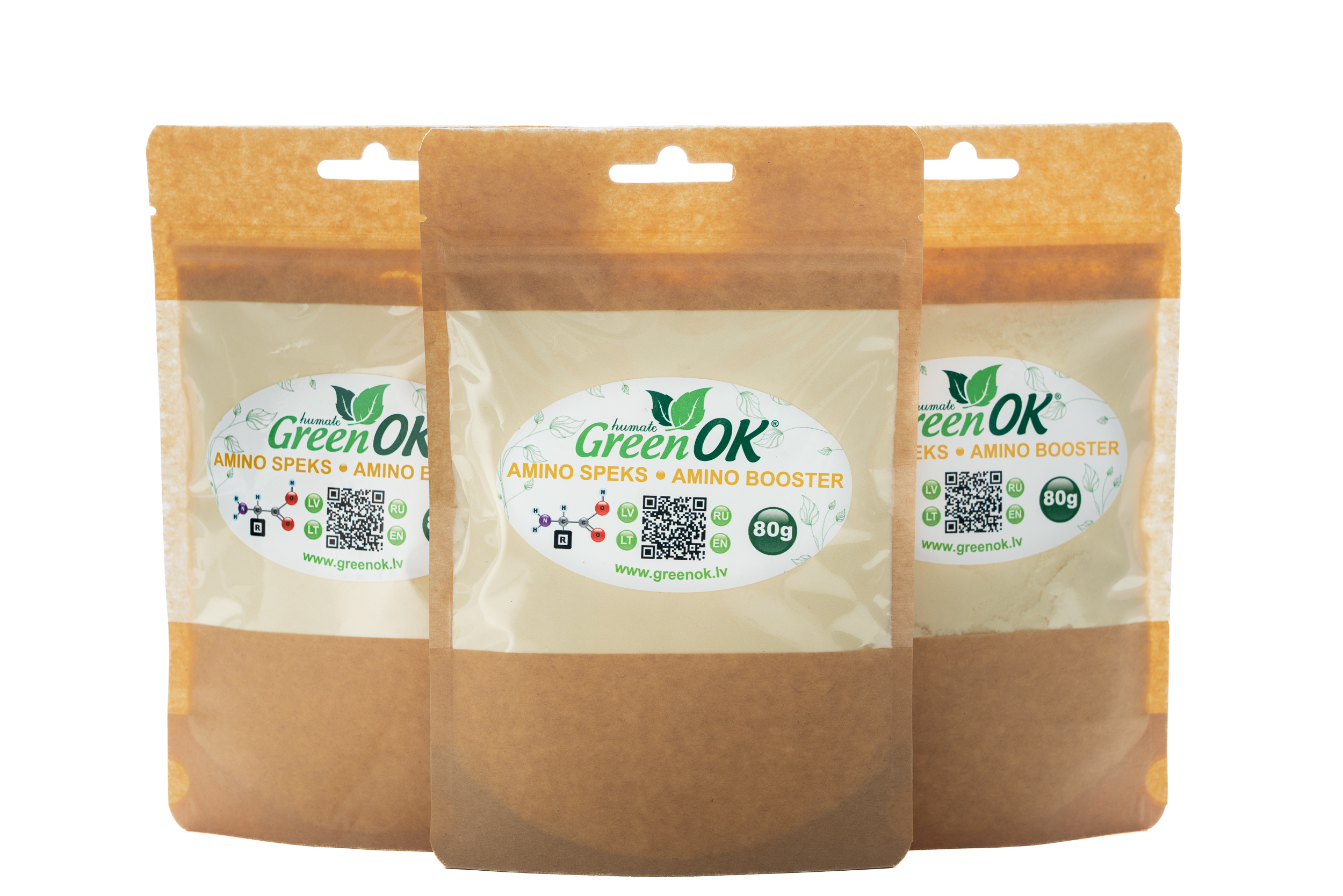 AMINO STRENGTH, amino rūgštys, 80g, GreenOK