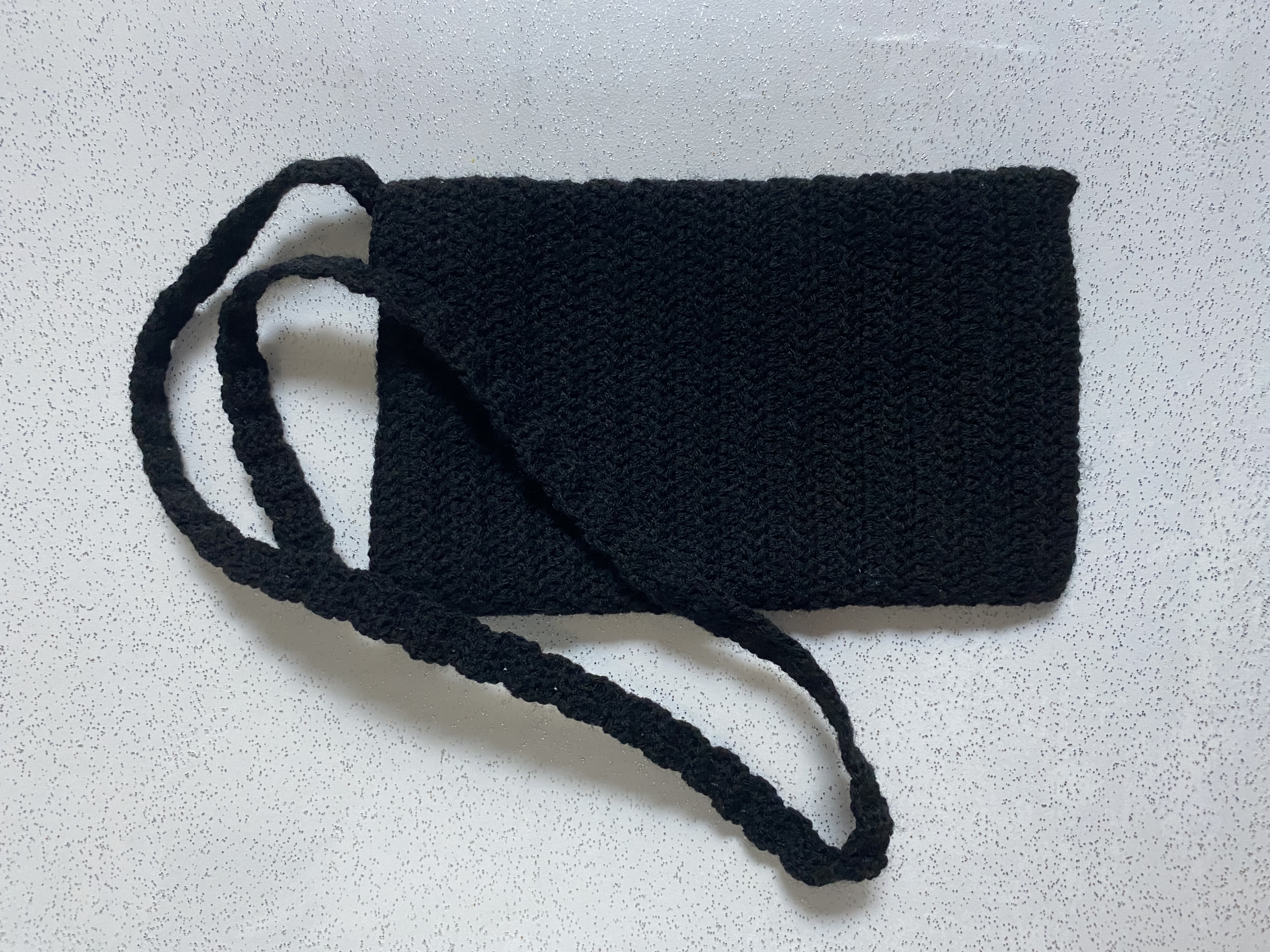 Pochette de téléphone en crochet