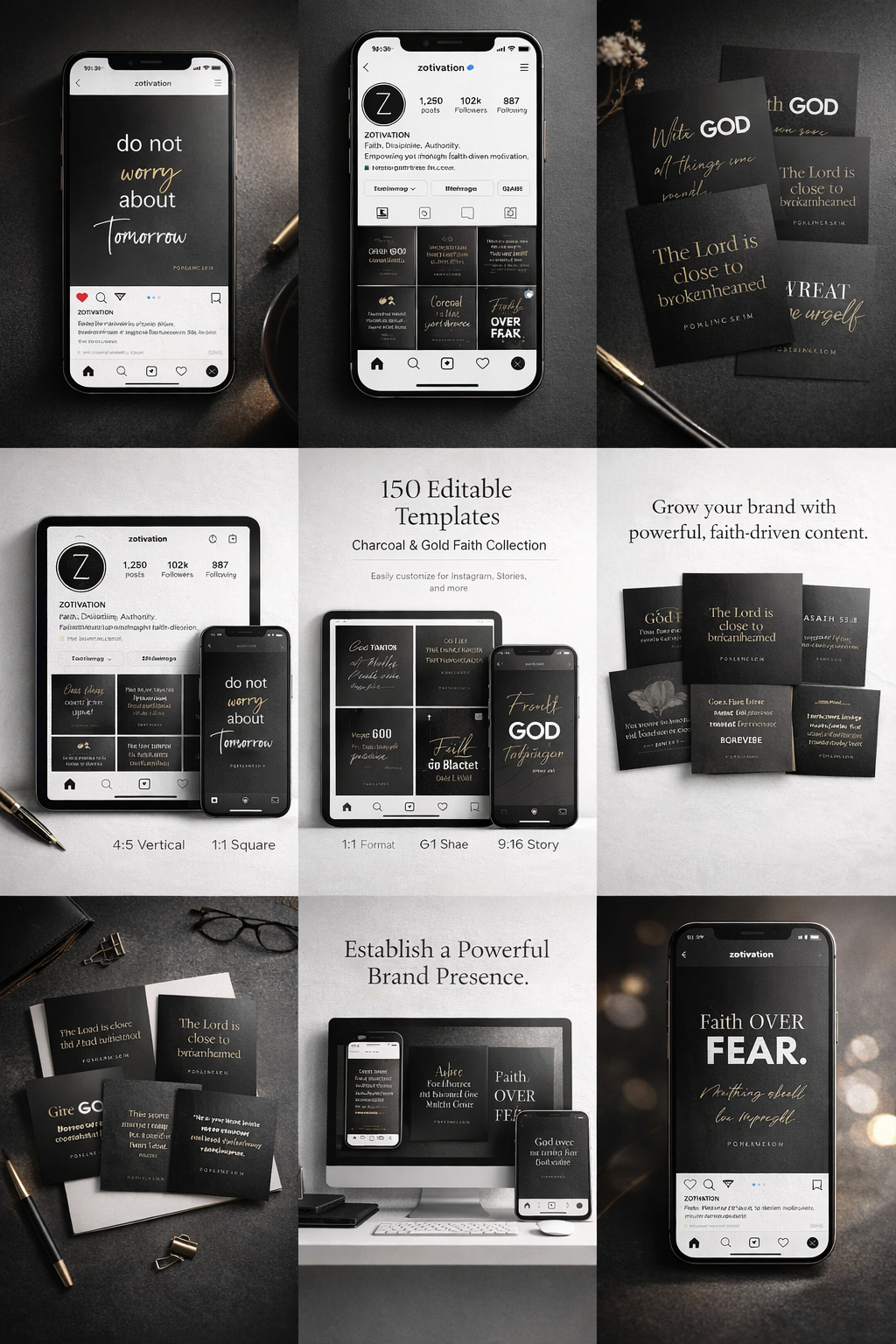150 Faith-Driven Social Media Templates