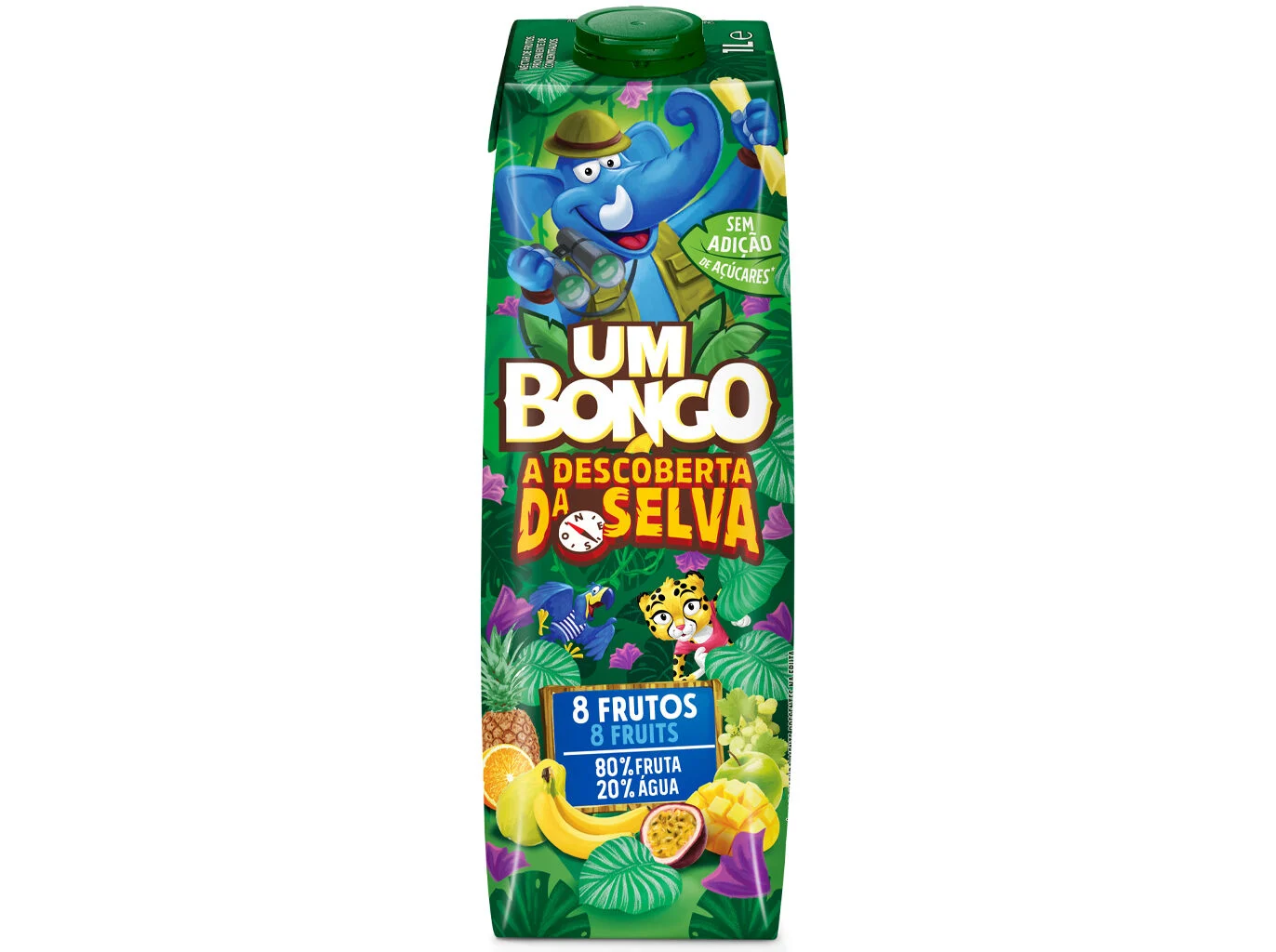 Um Bongo 8 Frutos 1L