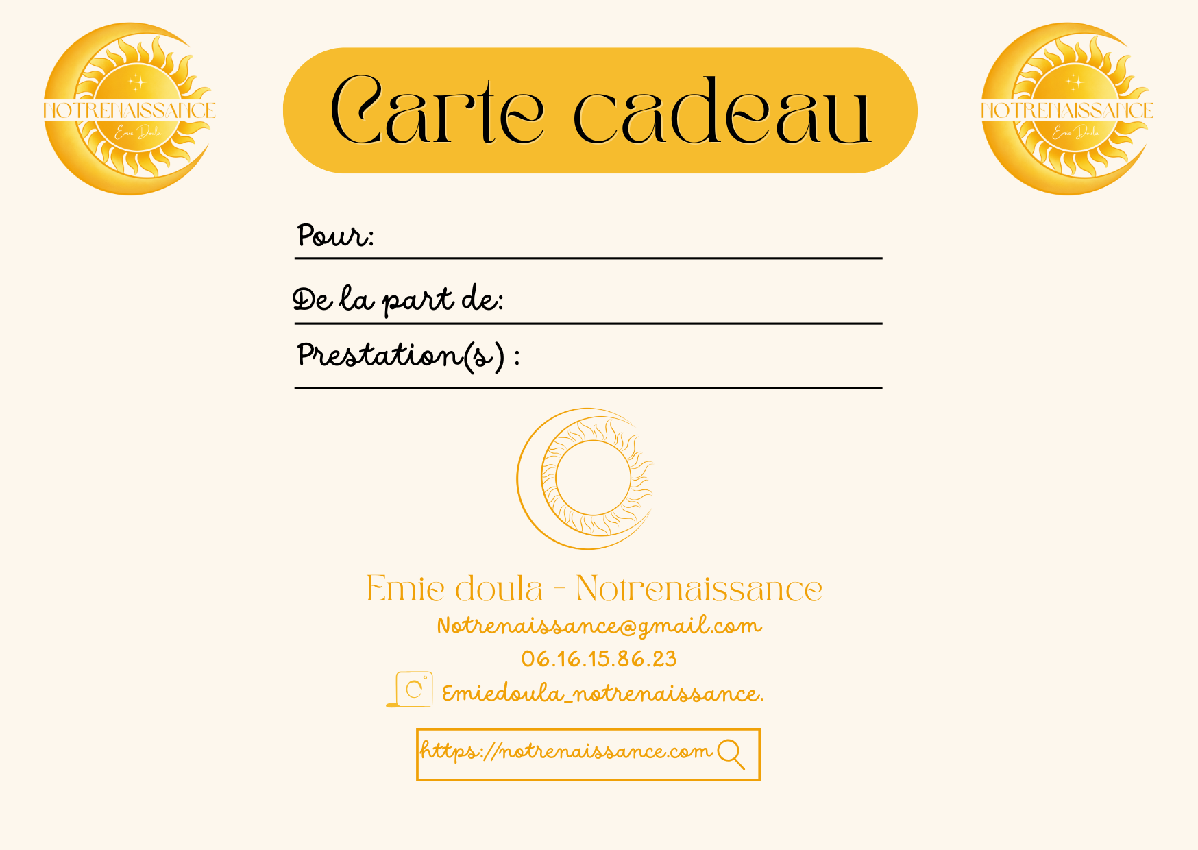CARTE CADEAU