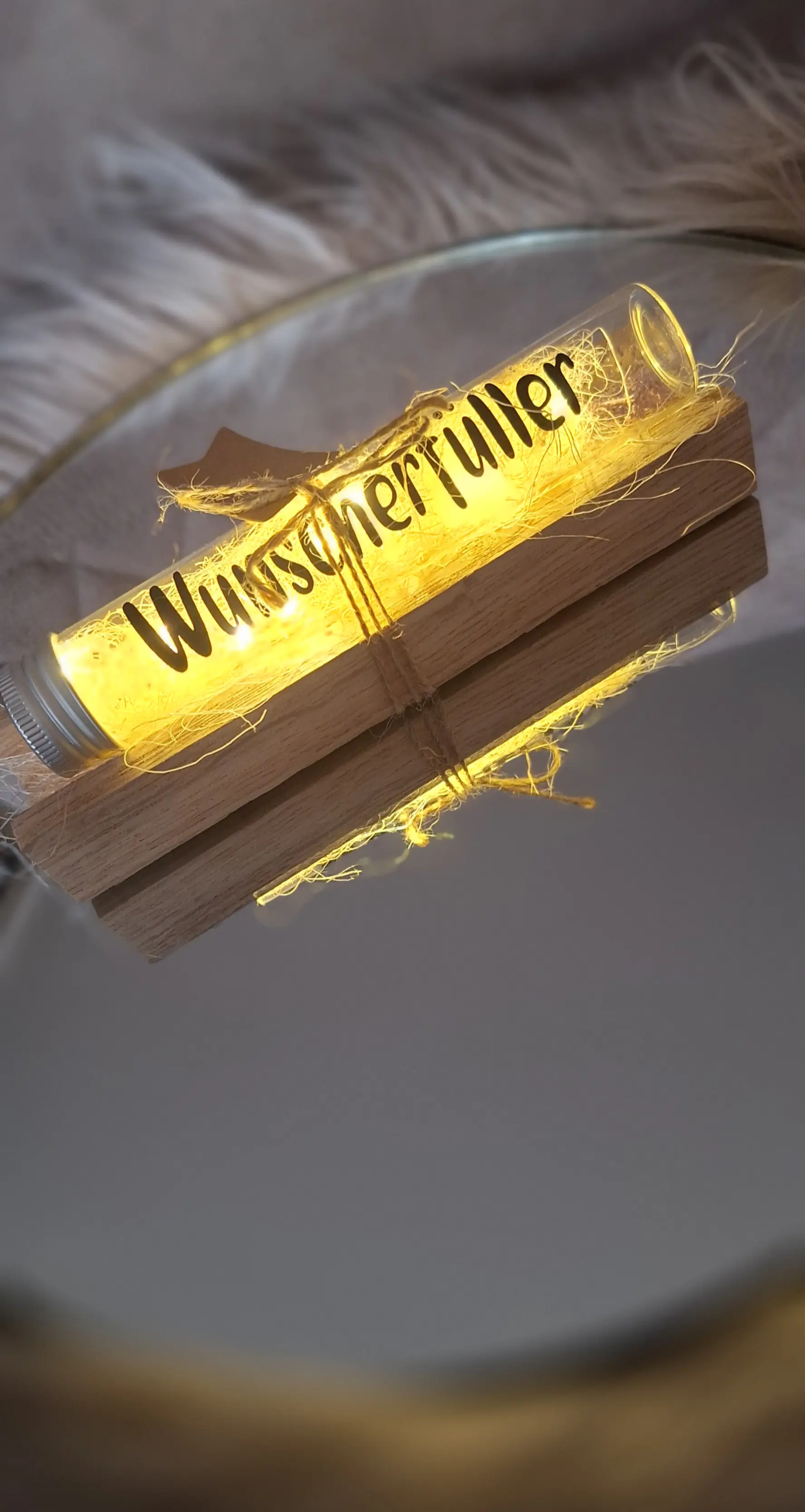 Wunscherfüller im Glas 