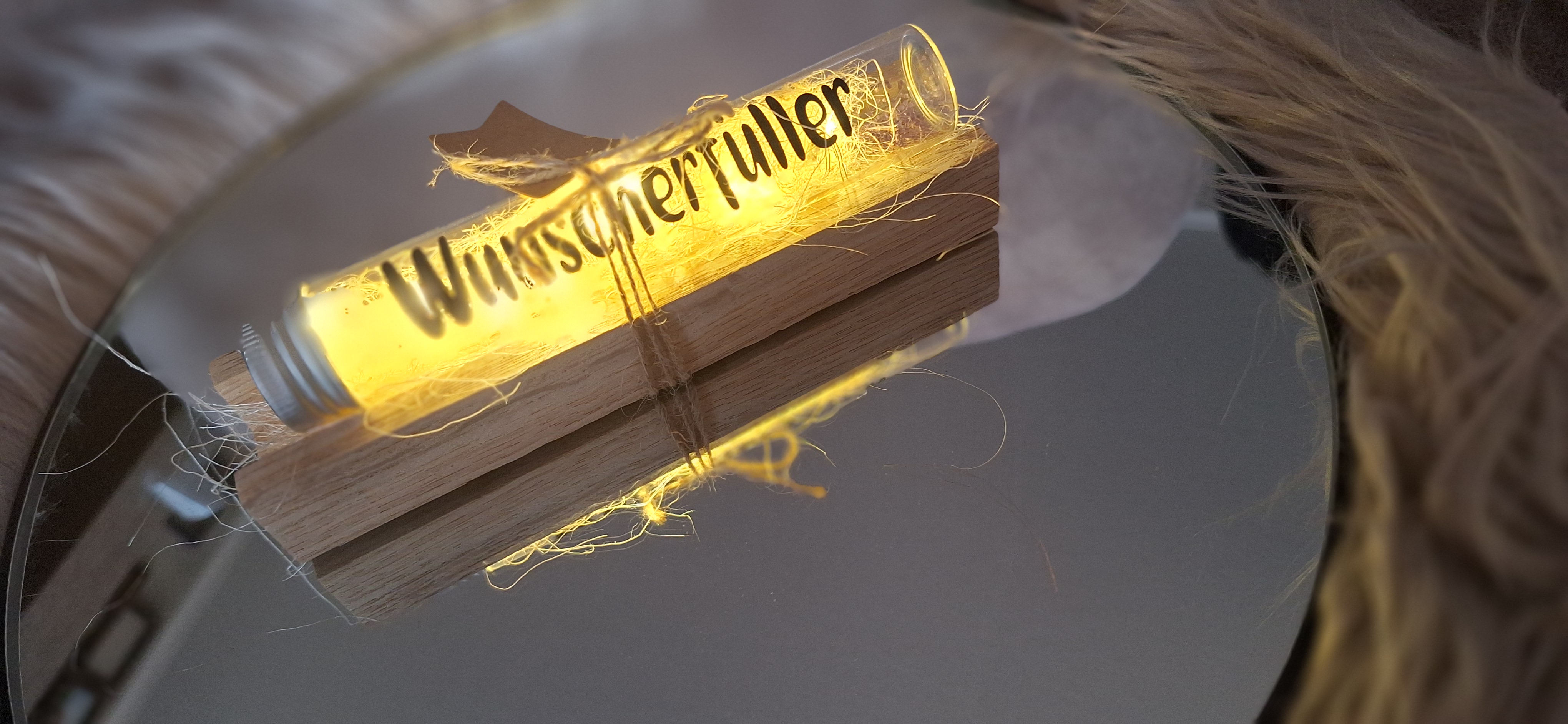 Wunscherfüller im Glas 