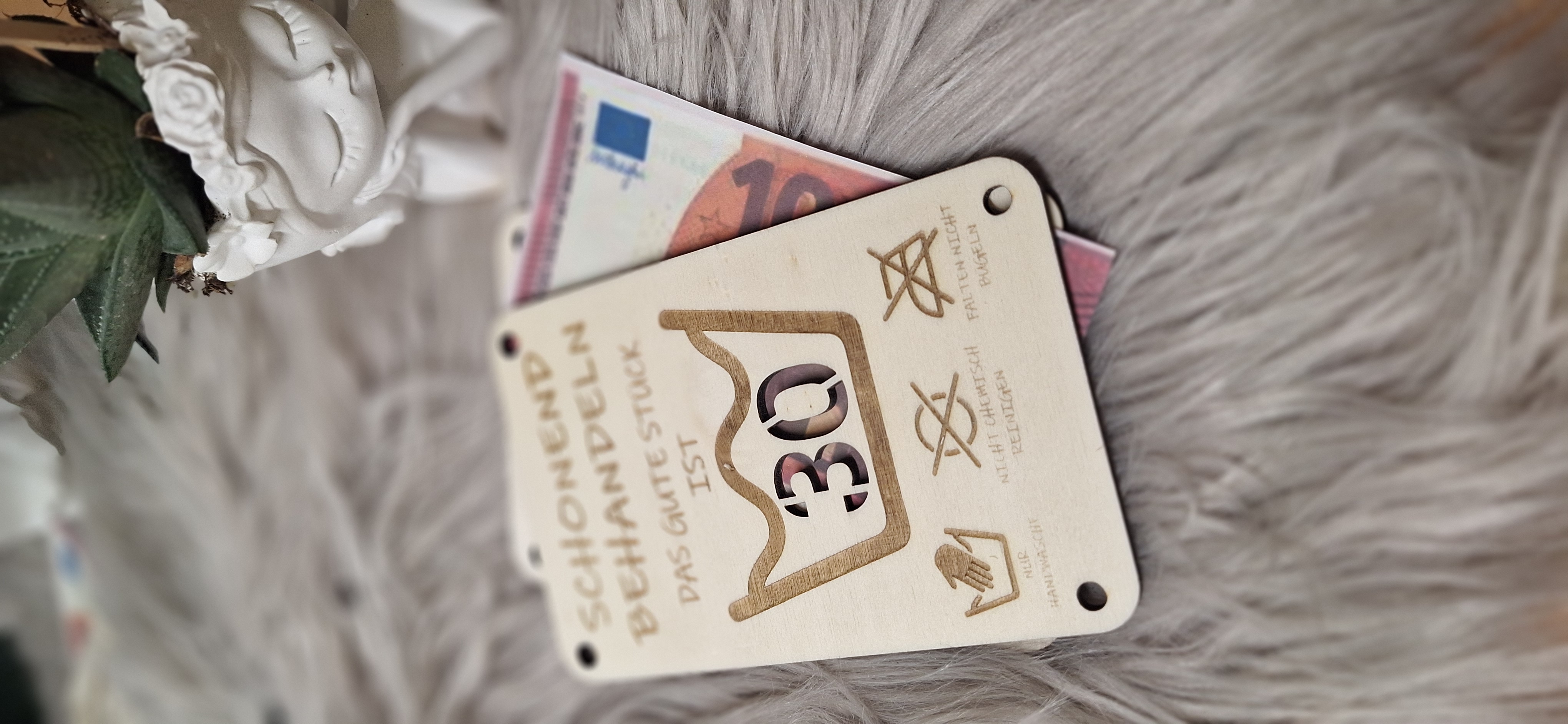 Geburtstagskarte Zahlen