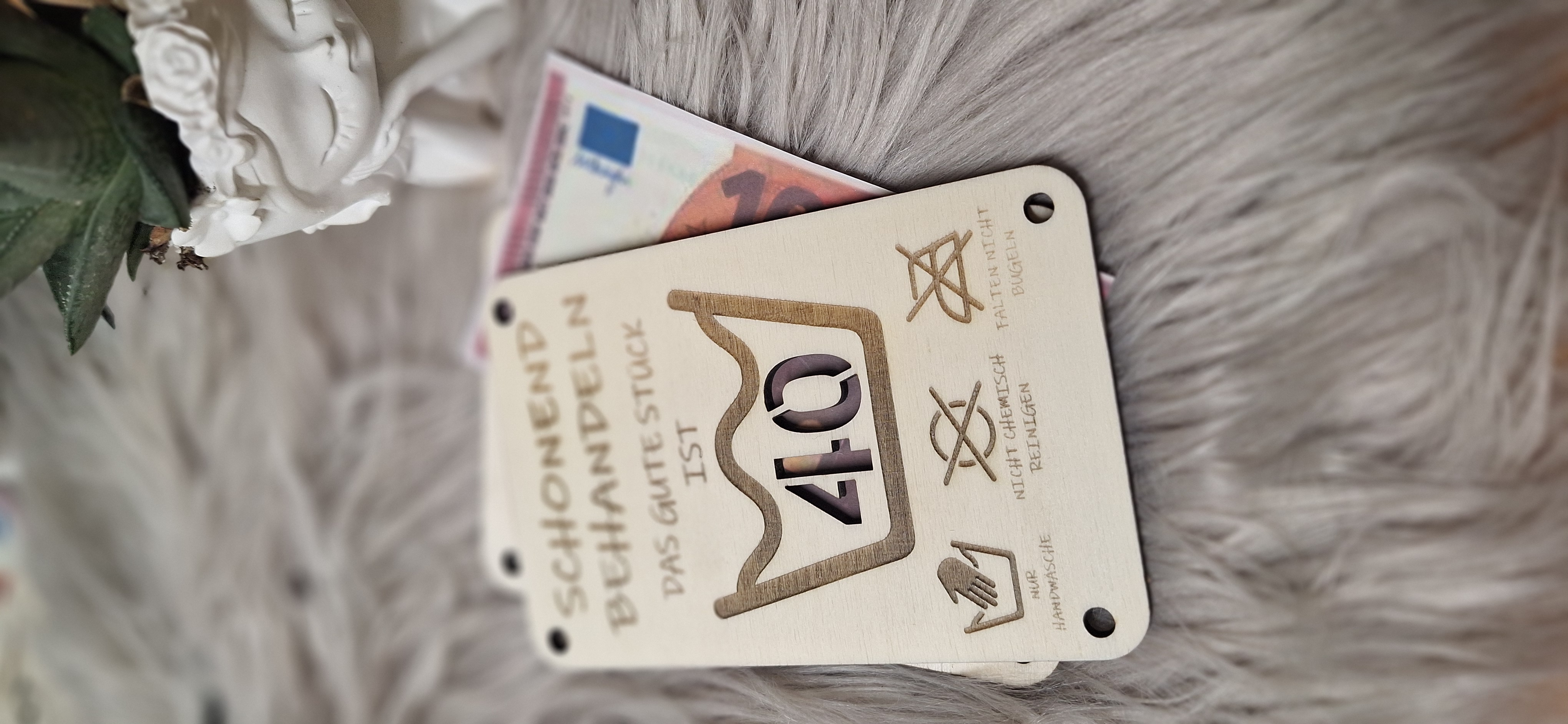 Geburtstagskarte Zahlen