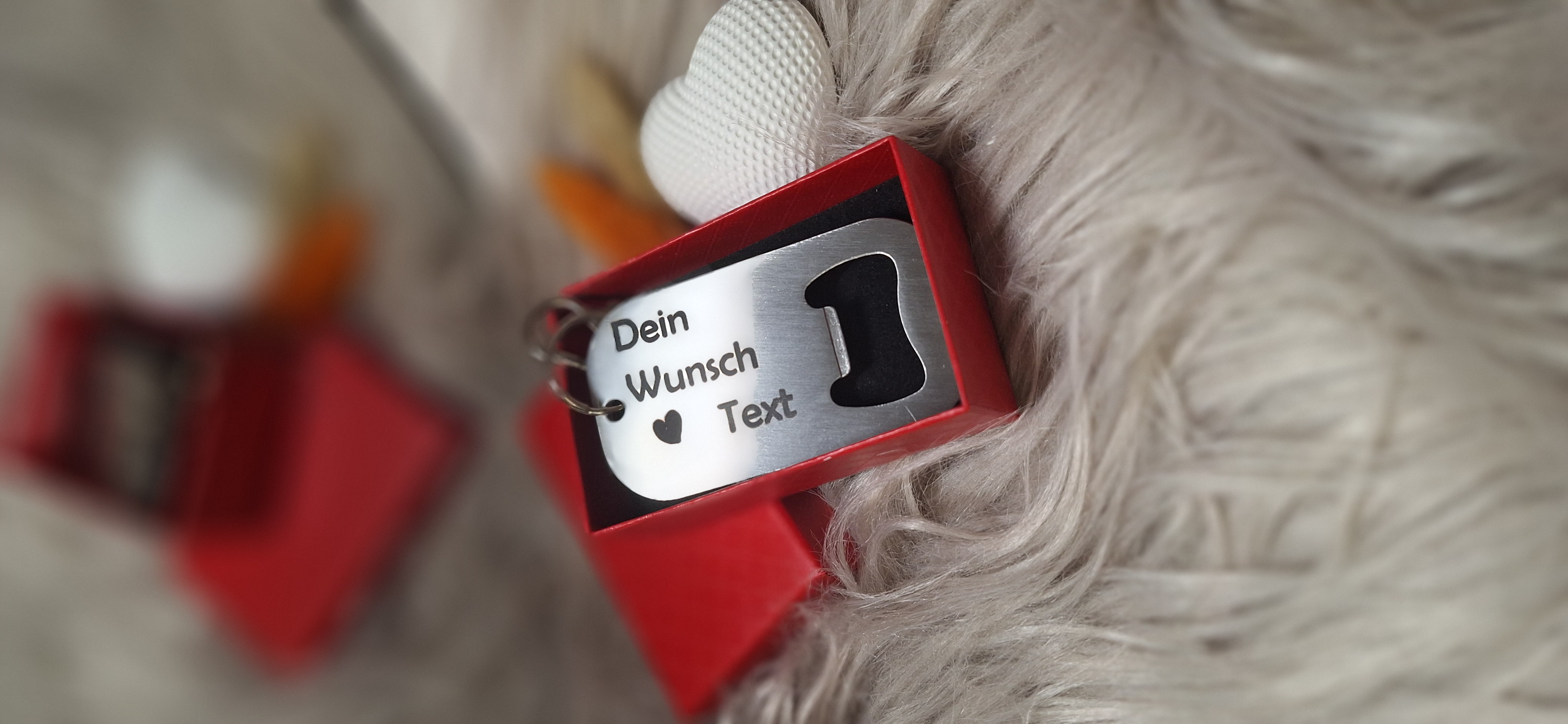 Schlüsselanhänger Flaschenöffner