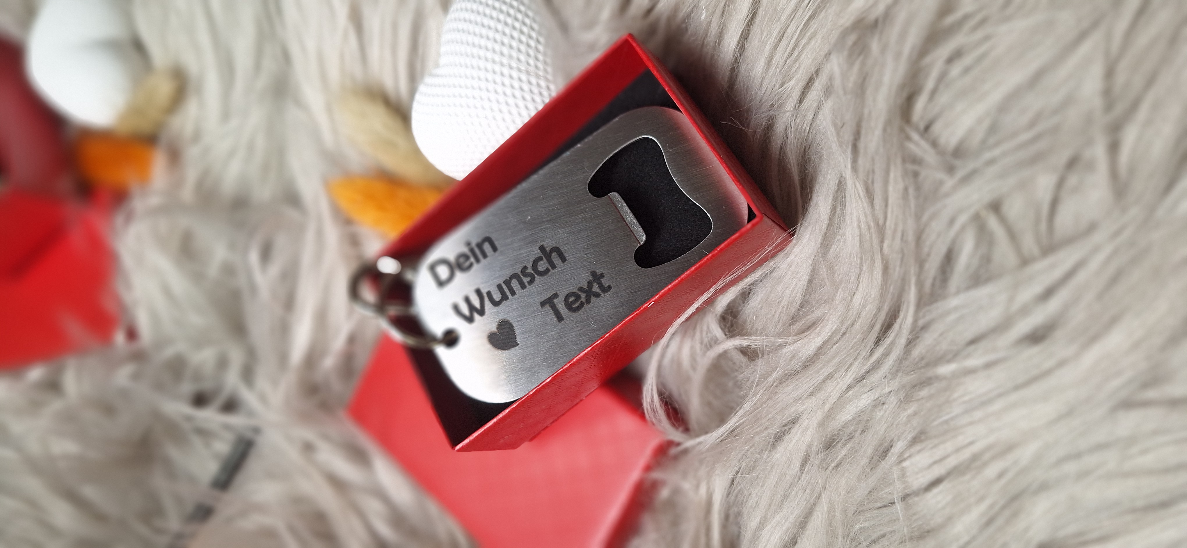 Schlüsselanhänger Flaschenöffner 