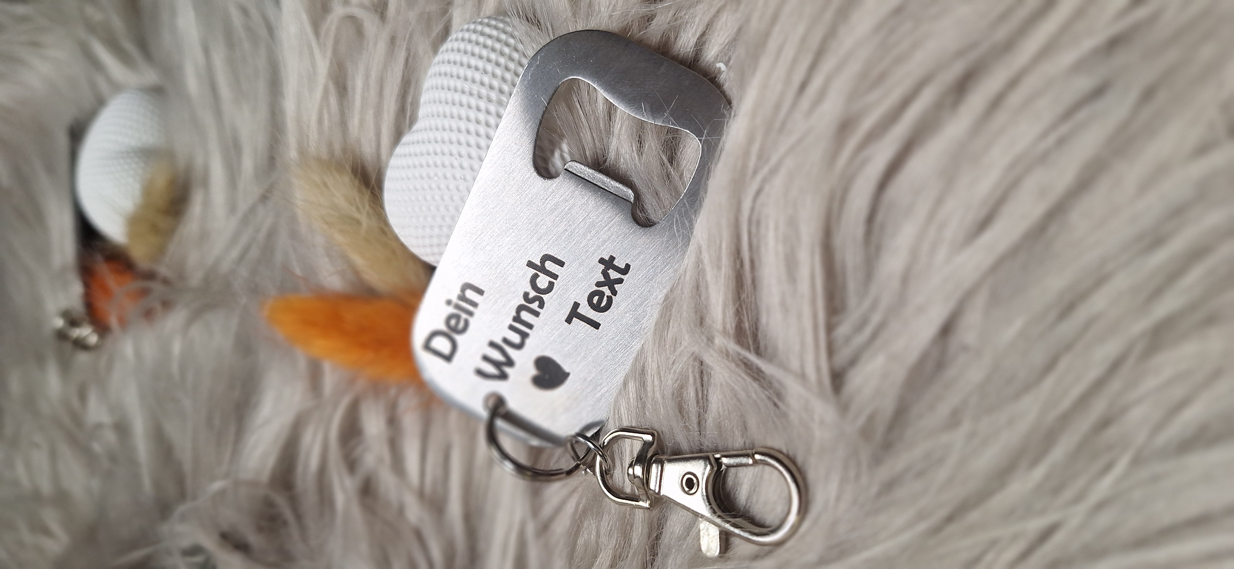 Schlüsselanhänger Flaschenöffner 