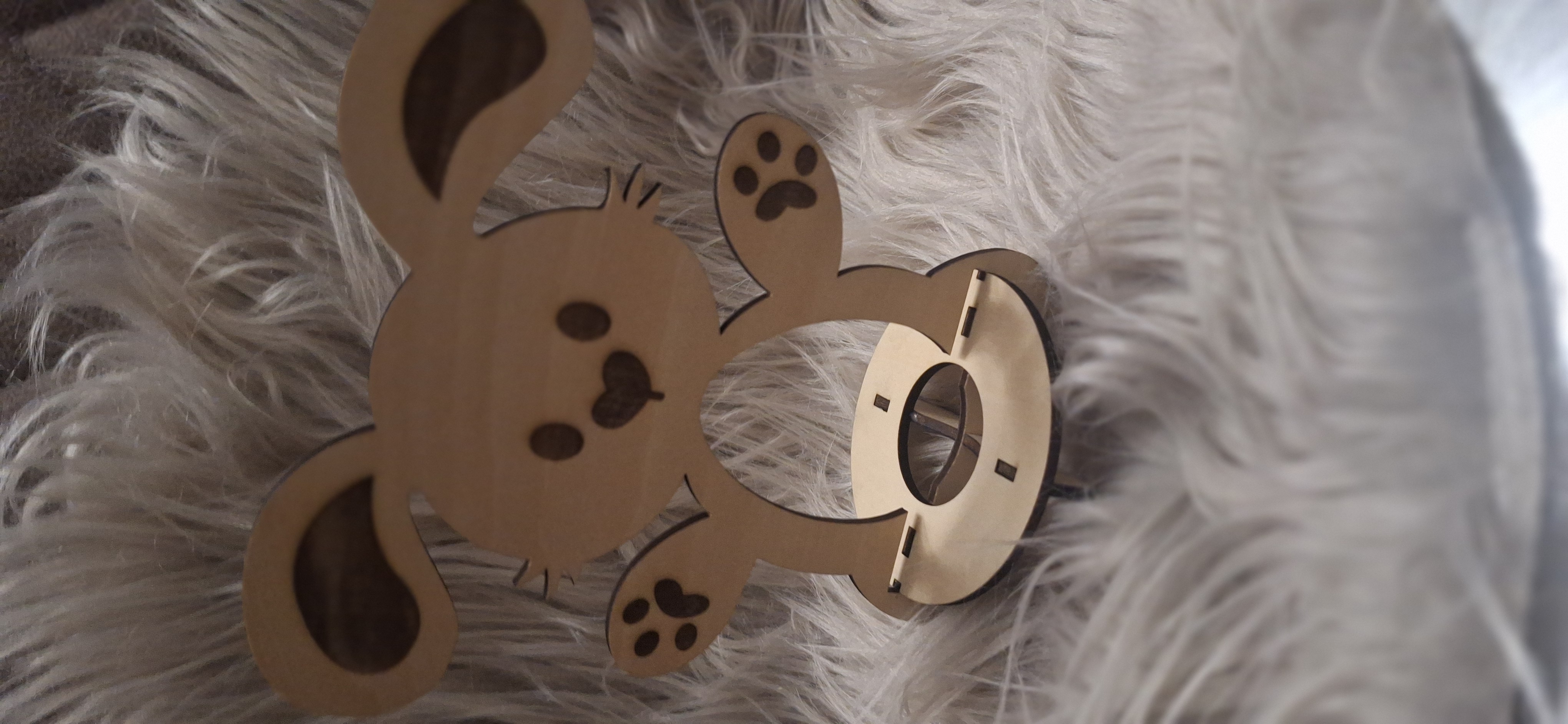 Hasenkinder mit Eierbauch