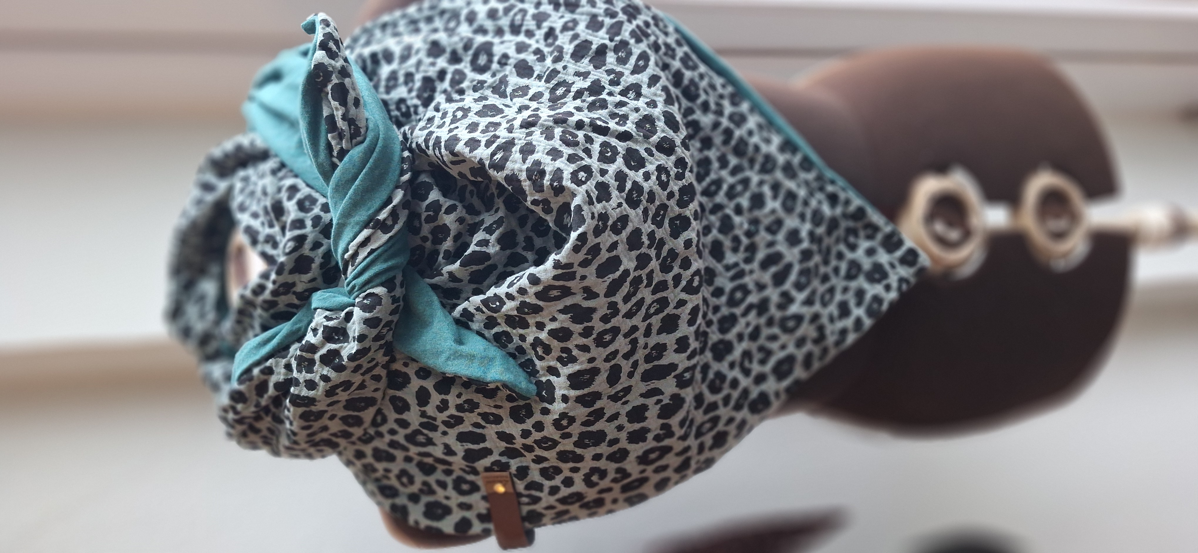 Xxl Dreiecktuch Leo Türkies