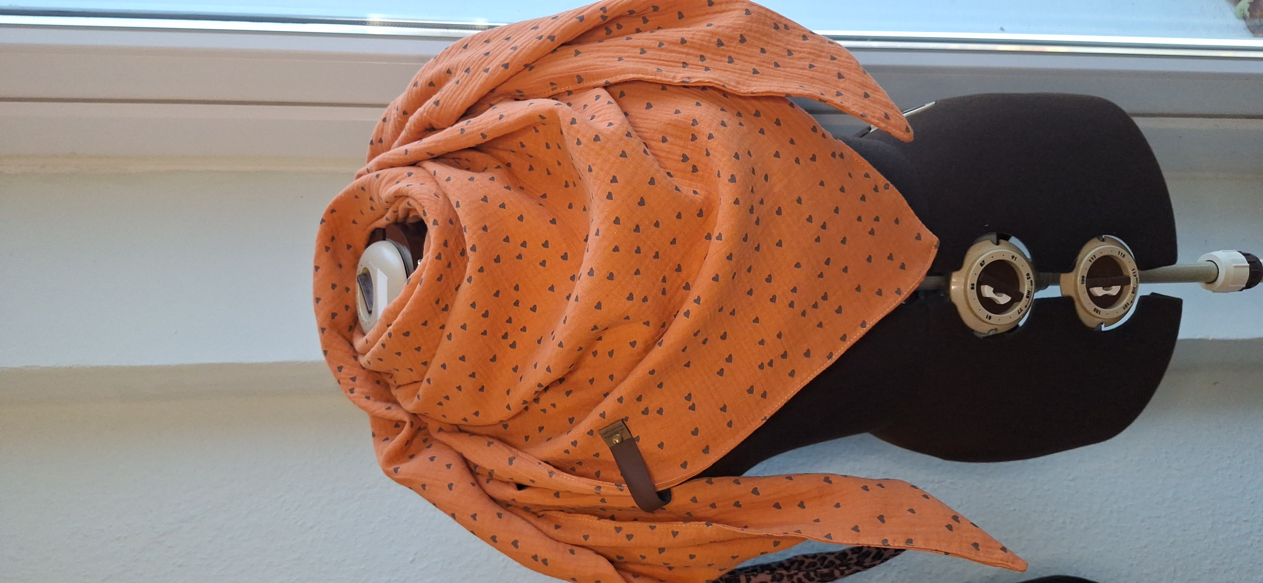 Xxl Dreiecktuch Musselin Orange