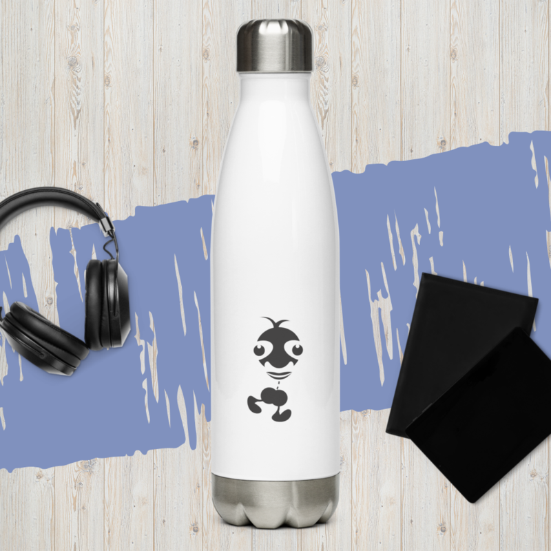 Stainless steel water bottle