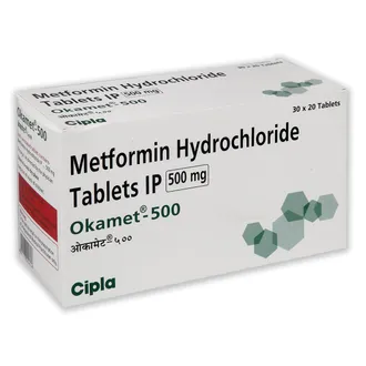 Metformin Hydrochloride Tablets IP 500 mg