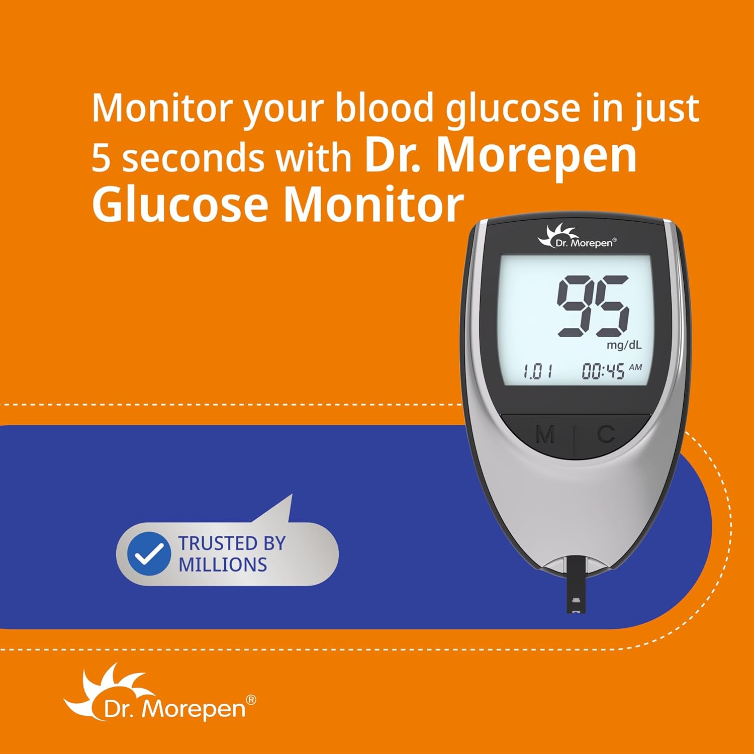Dr. Morepen Gluco One Blood Glucose Monitoring System