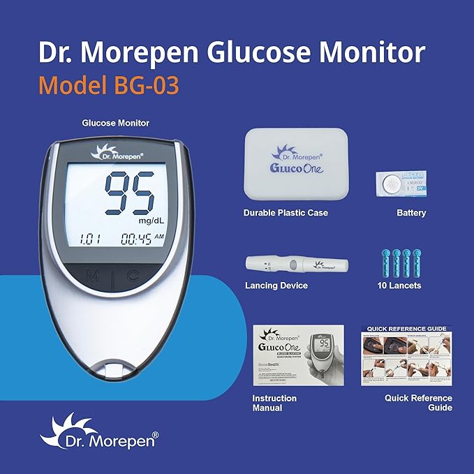 Dr. Morepen Gluco One Blood Glucose Monitoring System