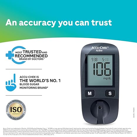 Accu-Chek Active Glucose Meter | Atiko Healthcare 