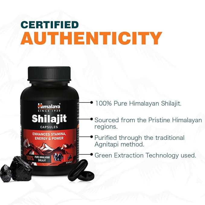 Shilajit Capsules | Himalaya 