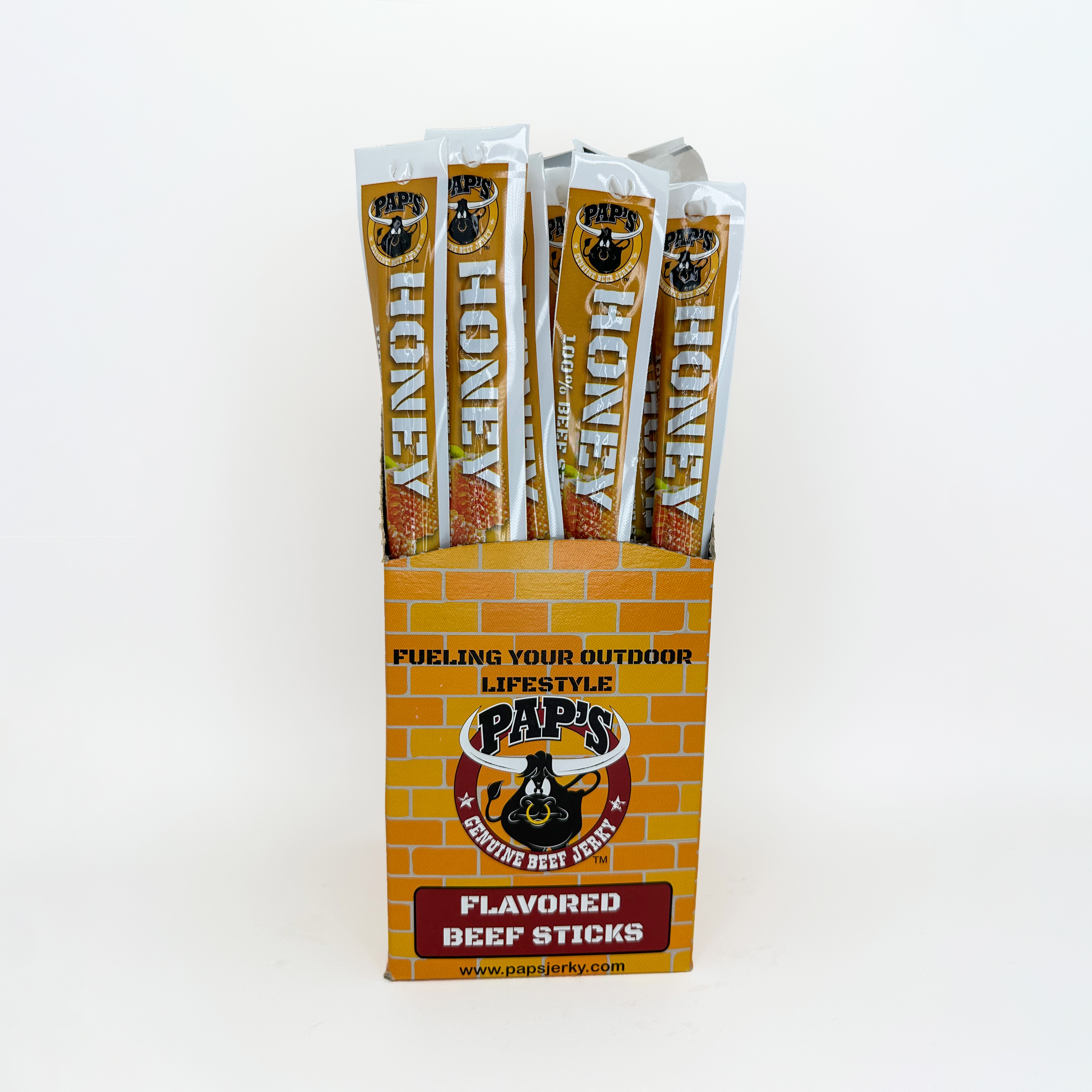 Pap's Honey Beef Sticks - 24ct Caddy