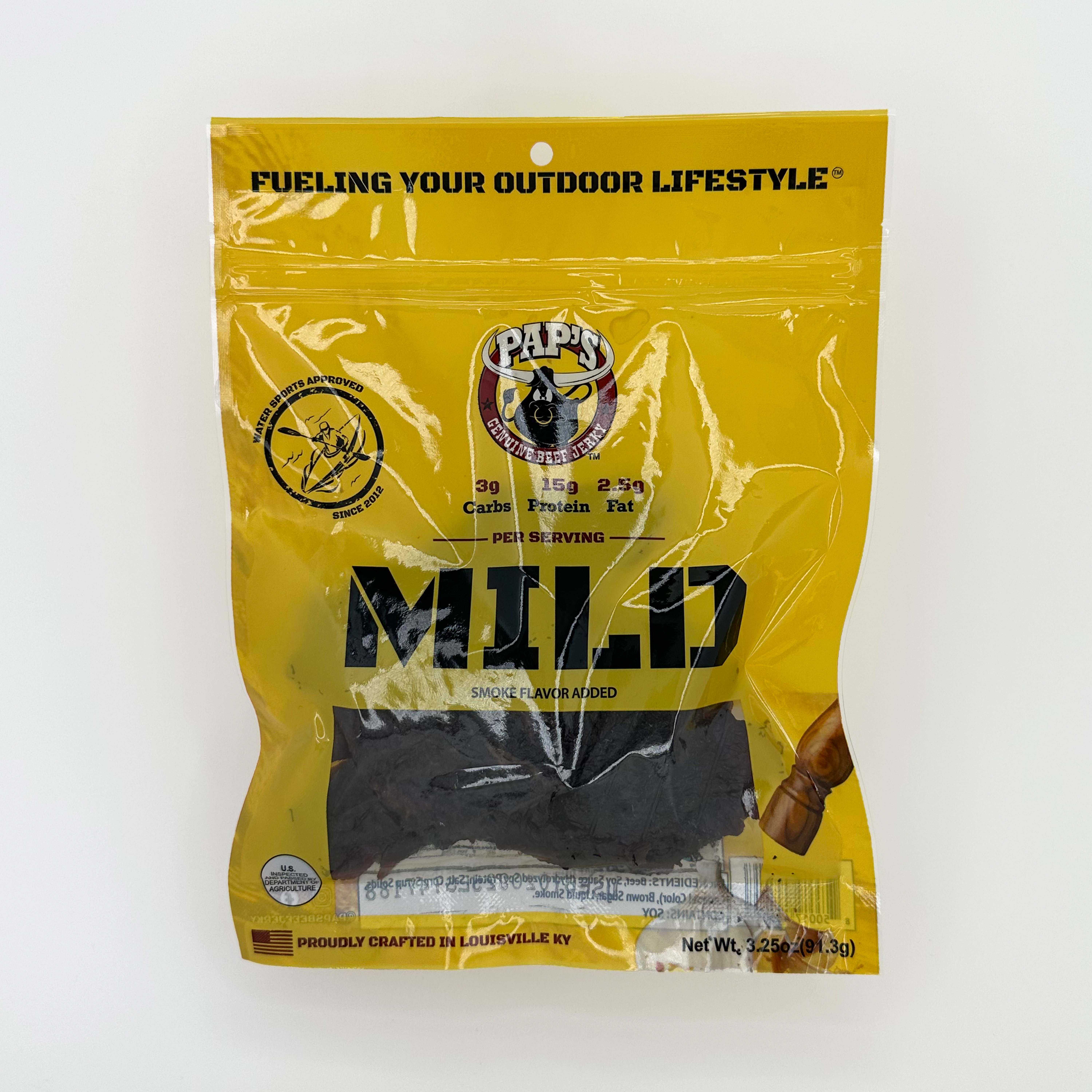Pap's Mild Jerky - 5ct