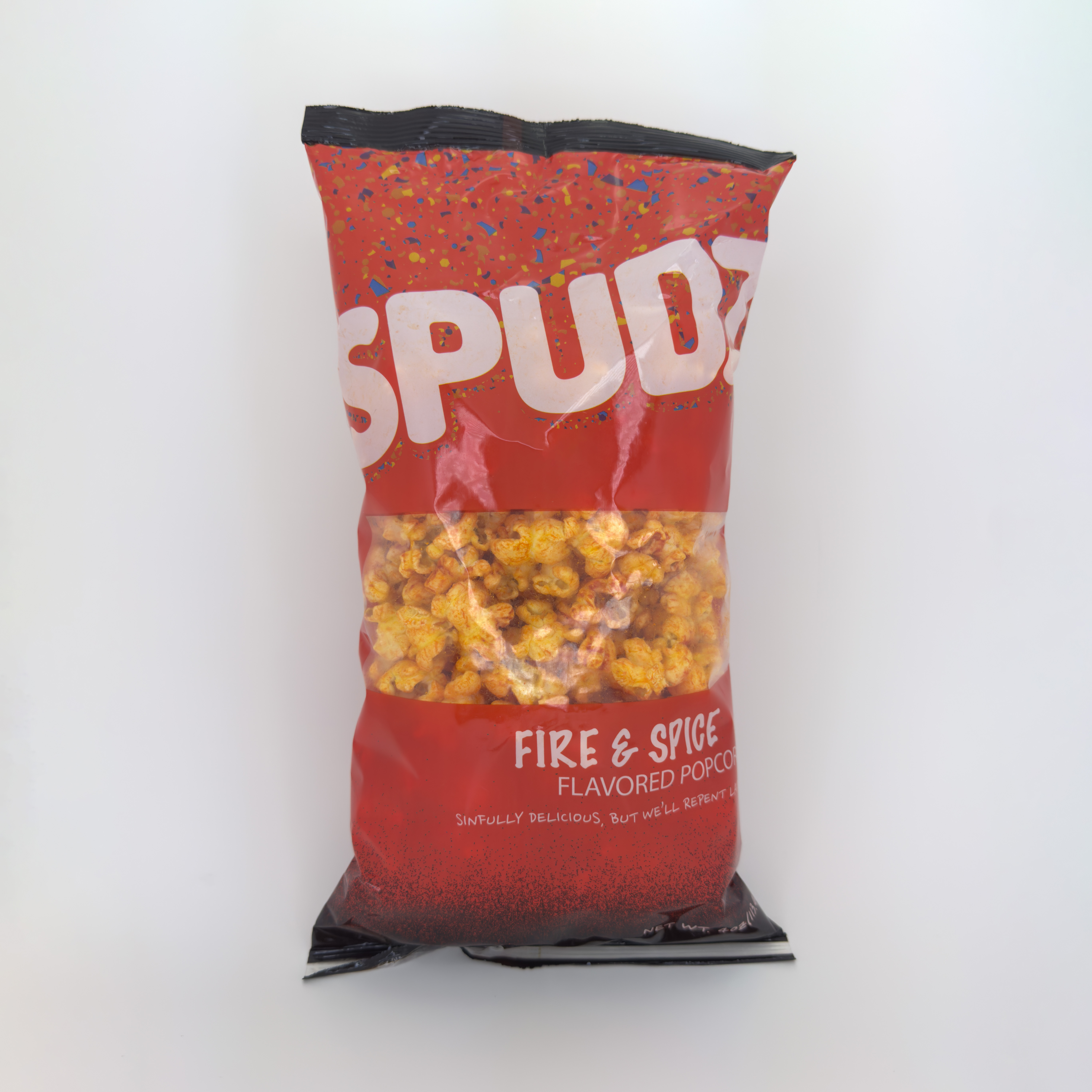 Spudz Fire & Spice Popcorn - 12ct
