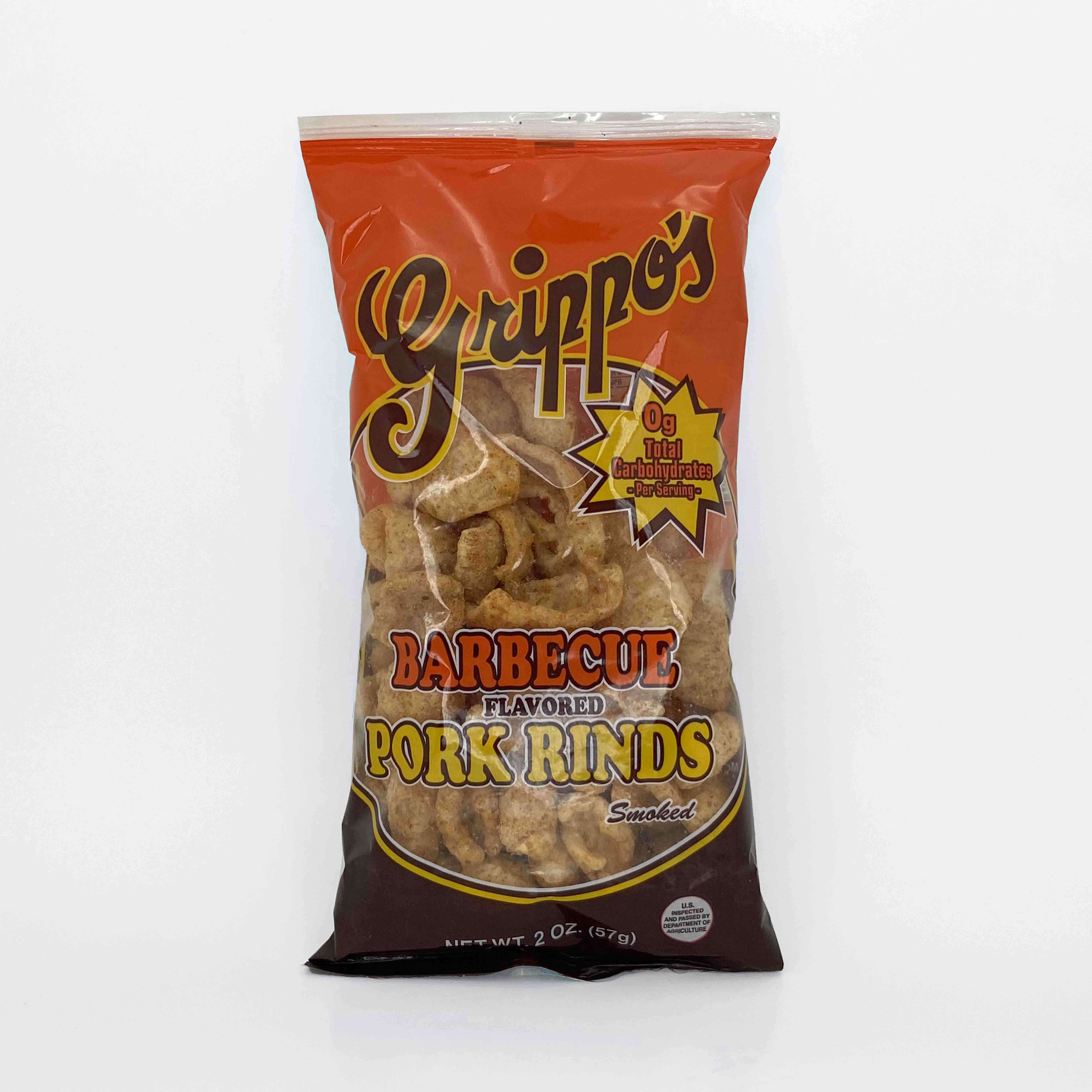 Grippo's BBQ Pork Skins - 12ct