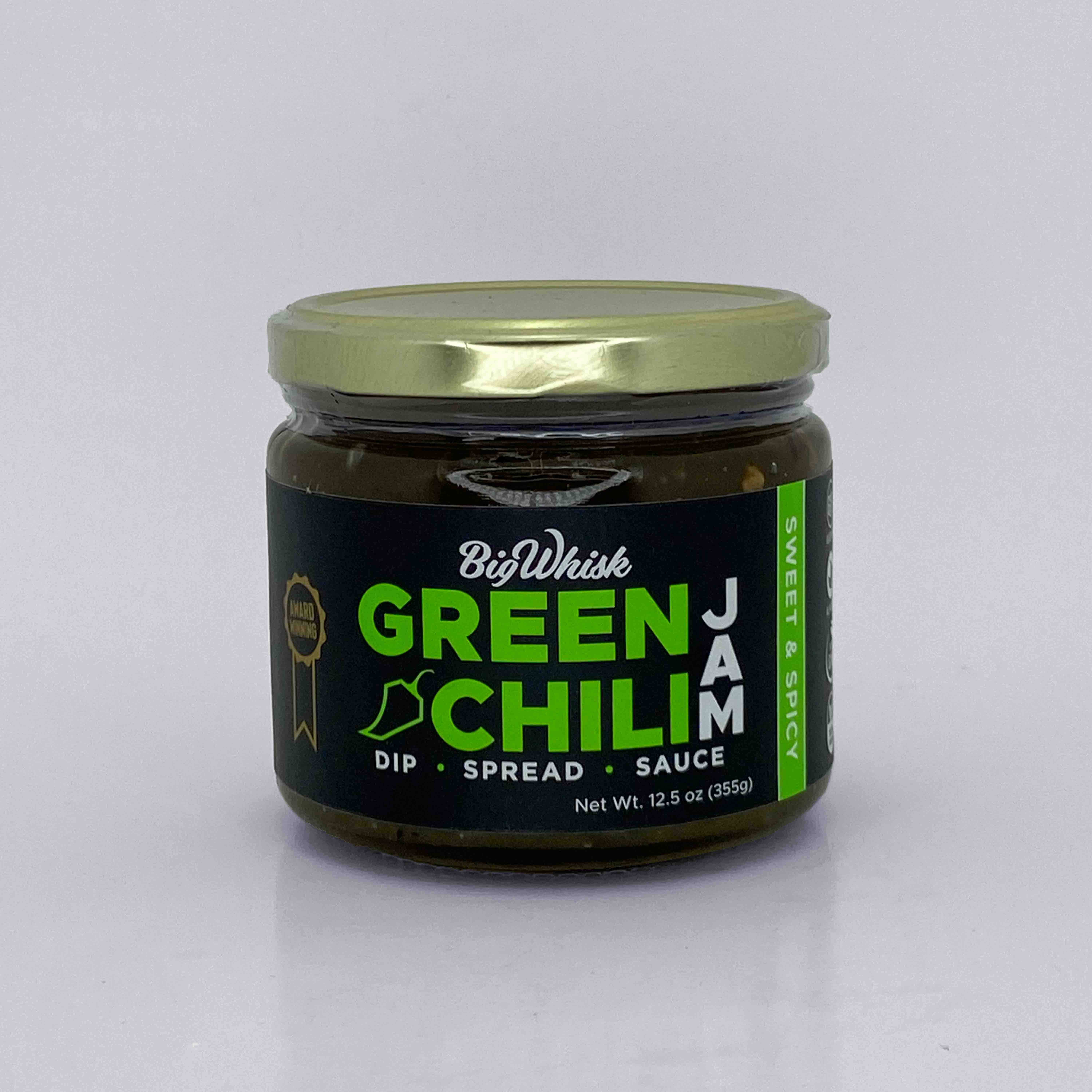 Big Whisk Green Chili Jam - 6ct