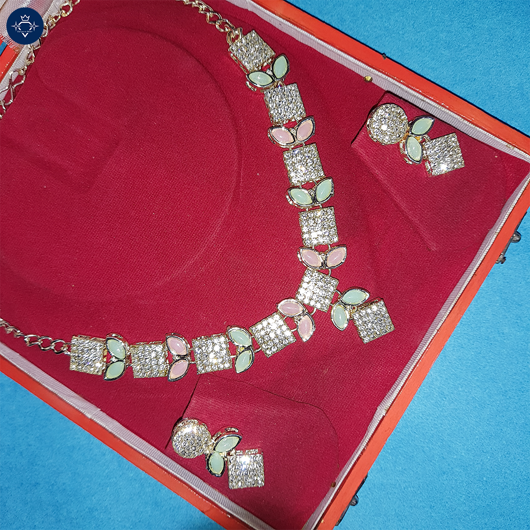 Elegant Necklace and Earrings Set