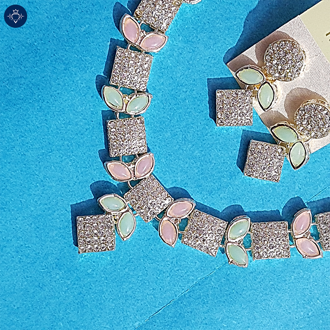 Elegant Necklace and Earrings Set
