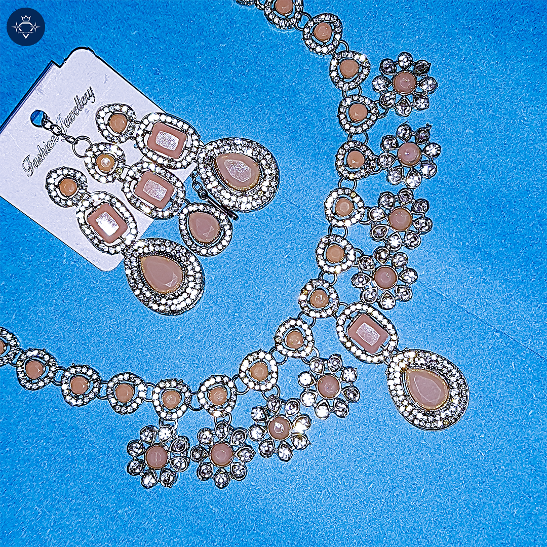 Persian Sunset Necklace & Earring Set