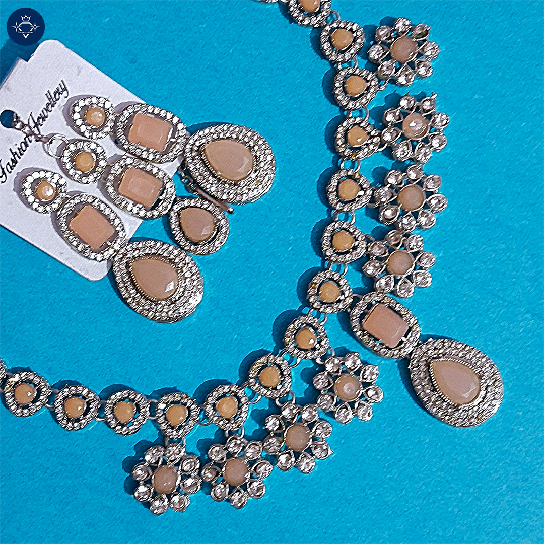 Persian Sunset Necklace & Earring Set