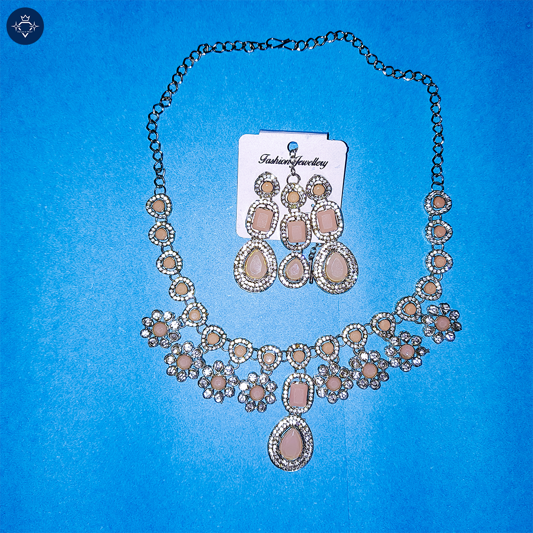 Persian Sunset Necklace & Earring Set