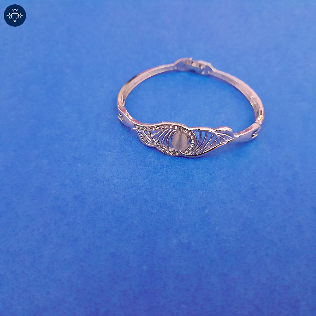 Ethereal Elegance Silver Bracelet