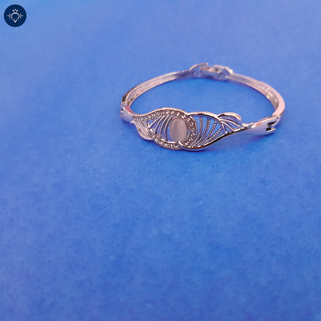 Ethereal Elegance Silver Bracelet