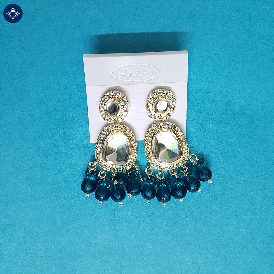 Firoza Royale Kundan Earrings 