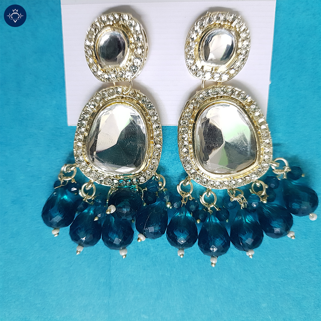 Firoza Royale Kundan Earrings 