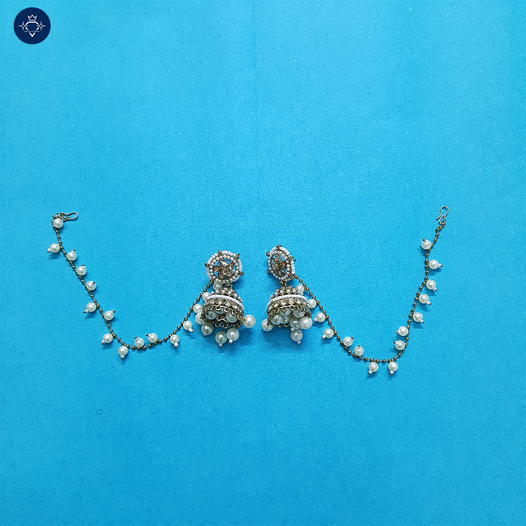 Avantika Earrings – A Fusion of Tradition & Elegance